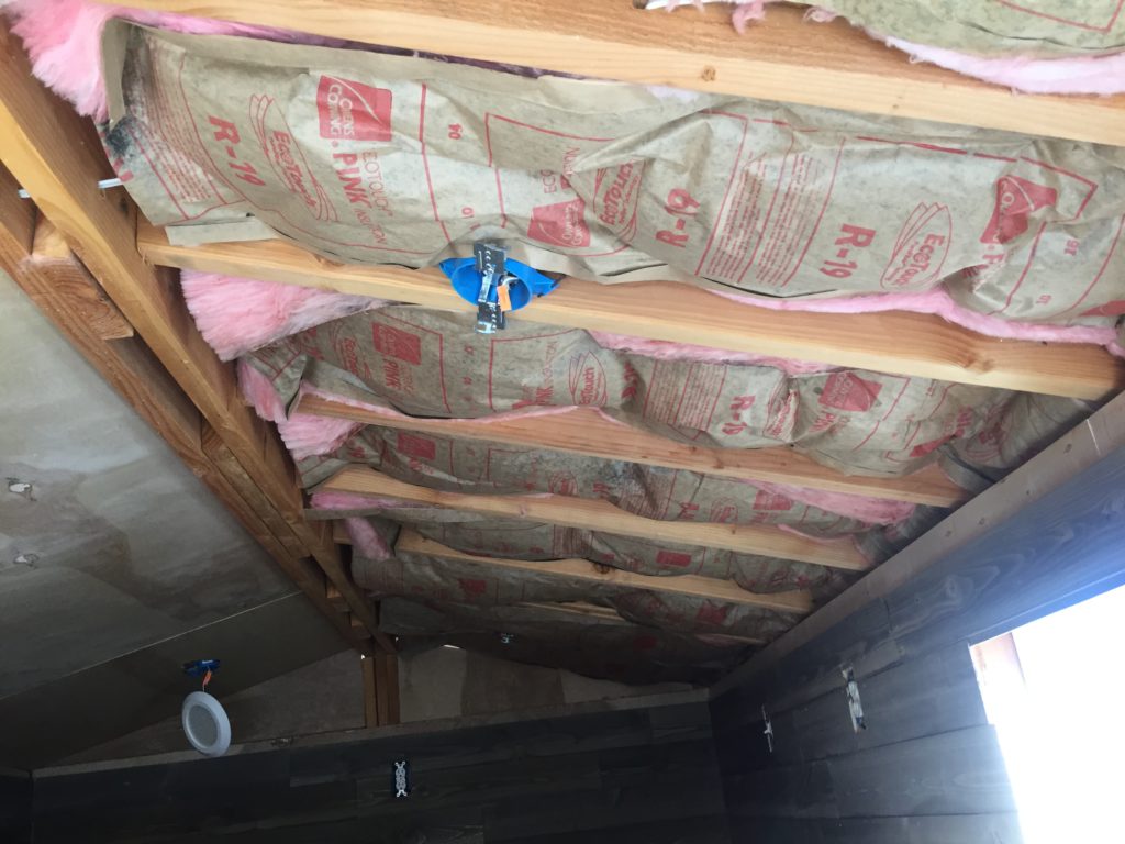 tiny home, loft, insulation, tiny house, 